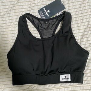 Saysky Black Sports Bra Small
